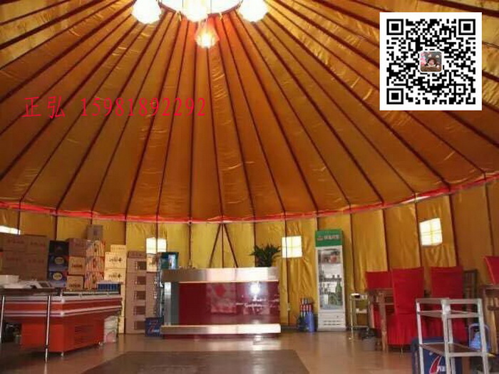 ZH-012冬季大型防風保溫住宿餐飲蒙古包的價格